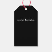 Bienenstütze für Bienenhalter Geschenkanhänger (Rückseite)