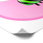 Bienensymbole Poster (Ecke)