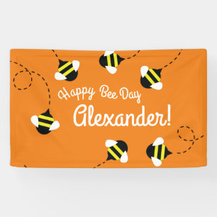 Bienentag 1. Geburtstag Party Bannerdekor Banner