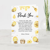 Bienentag Dankeskarte (Vorderseite)