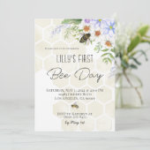 Bienentag - Einladung (Stehend Vorderseite)