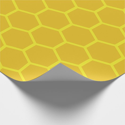 Bienentag Niedlich 1. Geburtstag Geschenkpapier (Ecke)