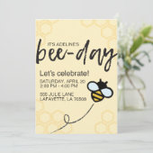 Bienentageseinladung Einladung (Stehend Vorderseite)