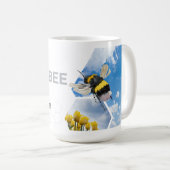 Bienentasse Kaffeetasse (VorderseiteRechts)