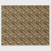Bienenteppich Geschenkpapier (Flach)