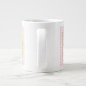 Bienentrio mit Blume Jumbo-Tasse (Rückseite)