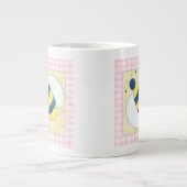 Bienentrio mit Blume Jumbo-Tasse (Vorderseite)