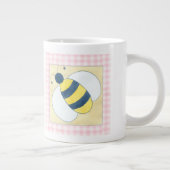 Bienentrio mit Blume Jumbo-Tasse (Rechts)