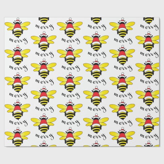 Bienenurlaub Geschenkpapier (Flach)