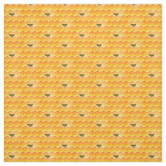 Bienenvölker-Honigwabenbiene Stoff (Muster)