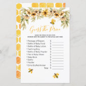 Bienenvölker schätzen das Preisspiel (Vorne/Hinten)