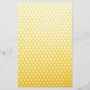 Bienenwabe Briefpapier