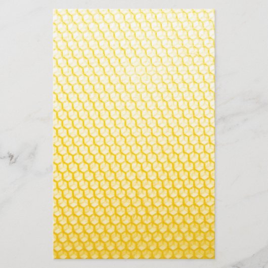 Bienenwabe Briefpapier (Vorderseite)