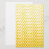 Bienenwabe Briefpapier (Vorne/Hinten)
