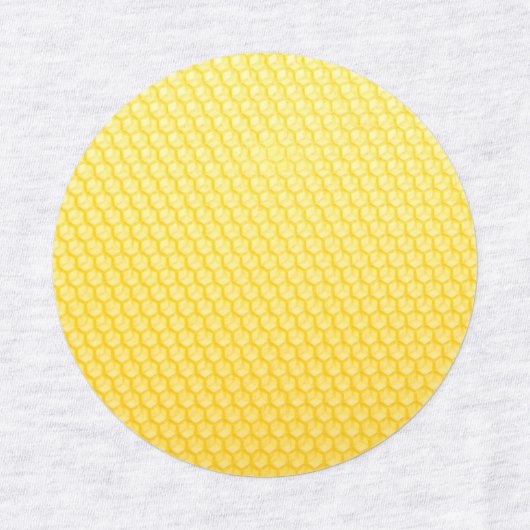 bienenwabe etiketten (Design 1)