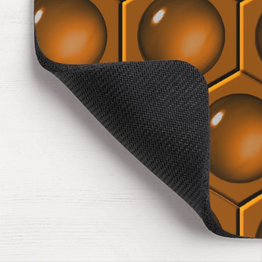 Bienenwabe Mousepad (Ecke)