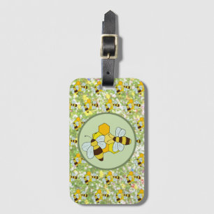 Bienenwaben  gepäckanhänger