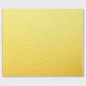 Bienenwaben Geschenkpapier (Flach)