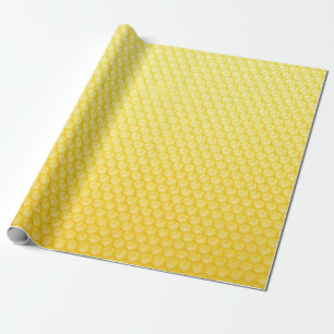 Bienenwaben Geschenkpapier
