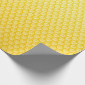 Bienenwaben Geschenkpapier (Ecke)