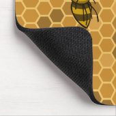 Bienenwaben-Hummel-Bienen Mousepad (Ecke)