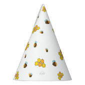 Bienenwabenkraub Gemustert Partyhütchen (Links)