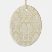 Bienenwachs Viktorianisch Damask Keramikornament (Rechts)