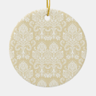 Bienenwachs Viktorianisch Damask Keramikornament