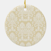 Bienenwachs Viktorianisch Damask Keramikornament (Hinten)