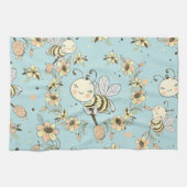 Bienenwall-Dekoration Geschirrtuch (Horizontal)