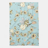 Bienenwall-Dekoration Geschirrtuch (Vertikal)