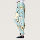 Bienenwall-Dekoration Leggings (Links)