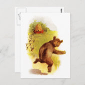 Bienenwange Postkarte (Vorne/Hinten)