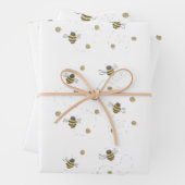 Bienenwaschpapier Geschenkpapier Set (Beispiel)