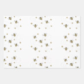 Bienenwaschpapier Geschenkpapier Set (Vorderseite)