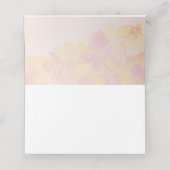 BienenWedding Platzkarte (Innenseite Aufgefaltet)