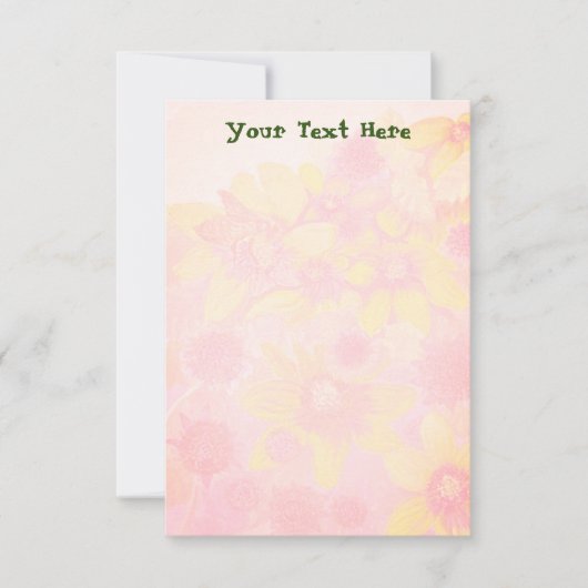 BienenWedding RSVP Karte (Vorderseite)