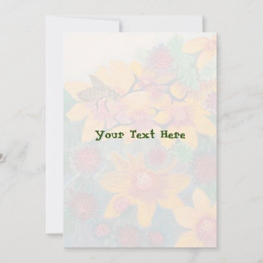 BienenWedding Save The Date (Vorderseite)