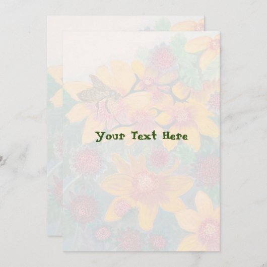 BienenWedding Save The Date (Vorne/Hinten)