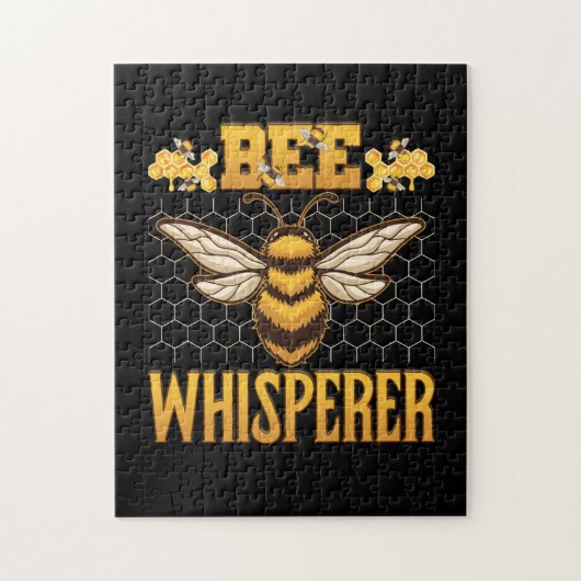 Bienenweisser-Honig Rette Bienen Puzzle (Vertikal)
