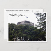 Bienenwellington-Bäume Postkarte (Vorne/Hinten)