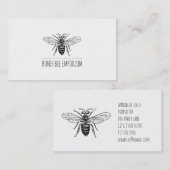 Bienenwirtschaft und Visitenkarten Visitenkarte (Vorne/Hinten)