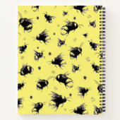Bienenzähler Notebook Geburtstagsgeschenk Idee Notizblock (Rückseite)