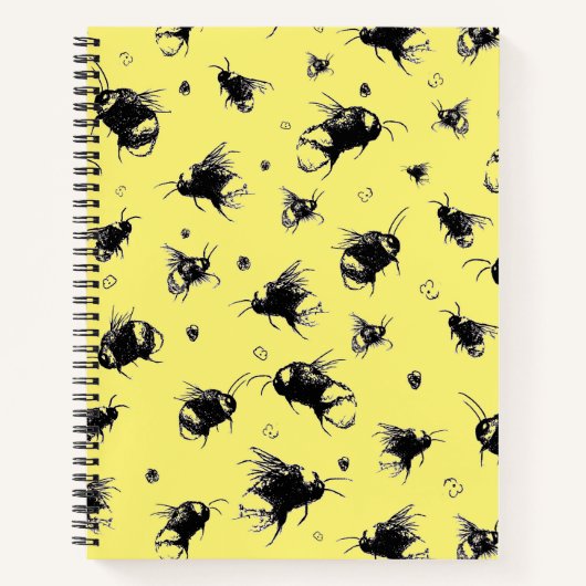 Bienenzähler Notebook Geburtstagsgeschenk Idee Notizblock (Vorderseite)