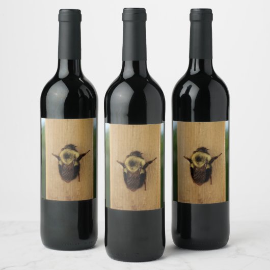 Bienenzilla Weinetikett (Flaschen)