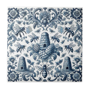 Bienenzucht Briefmarke Ukraine Bienenzucht Vintag Fliese