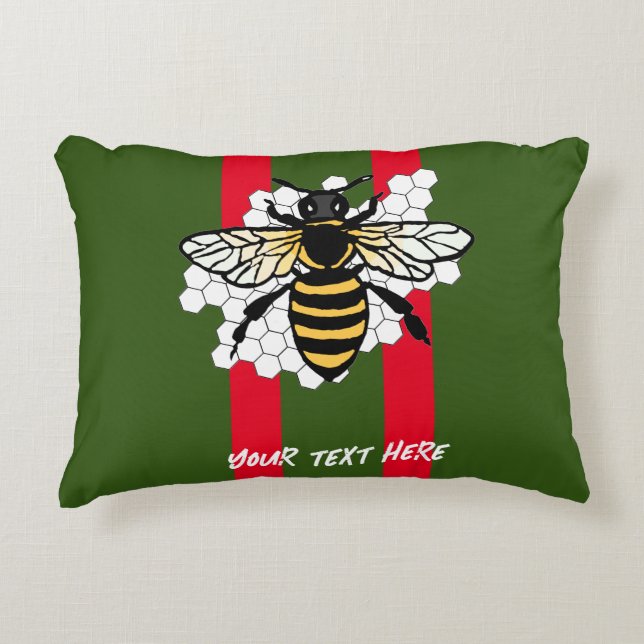 Bienenzucht Dekokissen (Vorderseite)