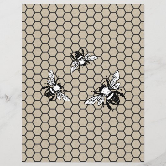 Bienenzucht Fresh Honey Business Stationierung (Rückseite)