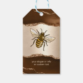 Bienenzucht Honigbienen-Honigwabenkraut Geschenkanhänger (Rückseite)