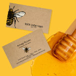 Bienenzucht Honigbienen-Honigwabenkraut Visitenkarte<br><div class="desc">Nutzen Sie diese Honigweinkarten mit Honigwabenrüben und tropfenden Honigelementen,  um Ihren Bio Honig mit Liebe auf Ihrem Bienenzuchtbetrieb zu präsentieren. Original handgezogene Biene mit Vintagem Gefühl für Ihr Bio Rohprodukt</div>
